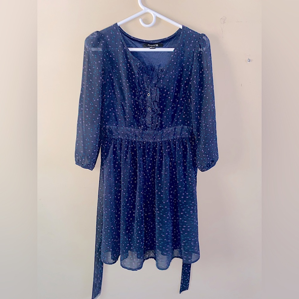 Forever 21, Navy Blue Mini Dress